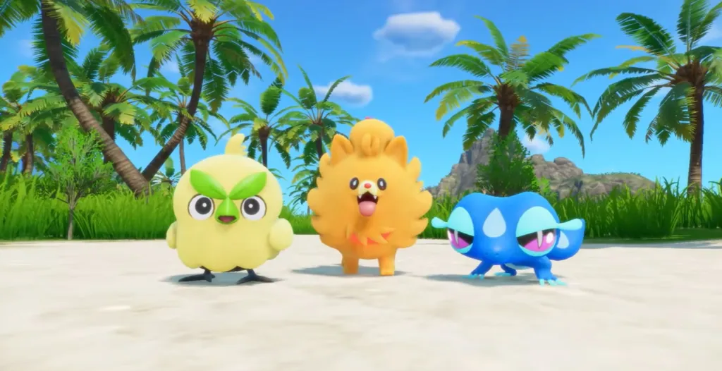 Pokémon Winds and Waves Starters