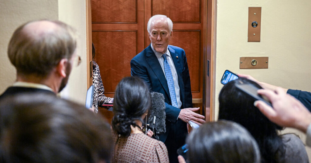 Republicans Make a Costly Push to Try to Save Cornyn in Texas