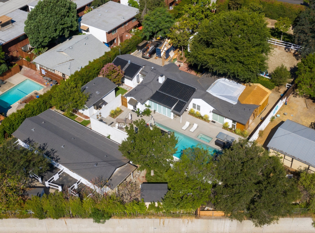Billie Eilish's horse ranch in Glendale, California.