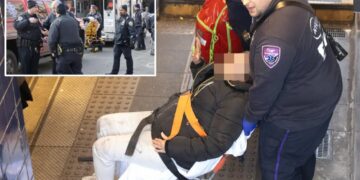 Maniac who allegedly pushed woman onto NYC subway tracks, punched straphanger, also slugged teen girl during rampage