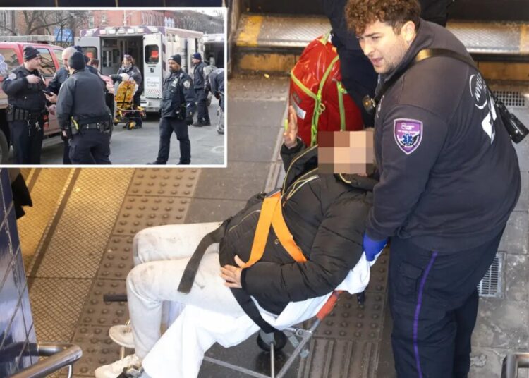 Maniac who allegedly pushed woman onto NYC subway tracks, punched straphanger, also slugged teen girl during rampage