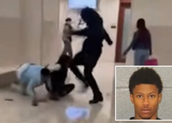 Grieving North Carolina dad attacks teen son’s alleged killer in courthouse: ‘Any father would’ve did the same thing’