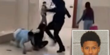 Grieving North Carolina dad attacks teen son’s alleged killer in courthouse: ‘Any father would’ve did the same thing’