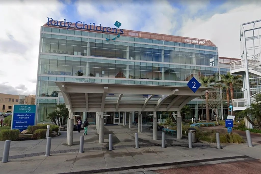 Rady Children's Hospital in San Diego.