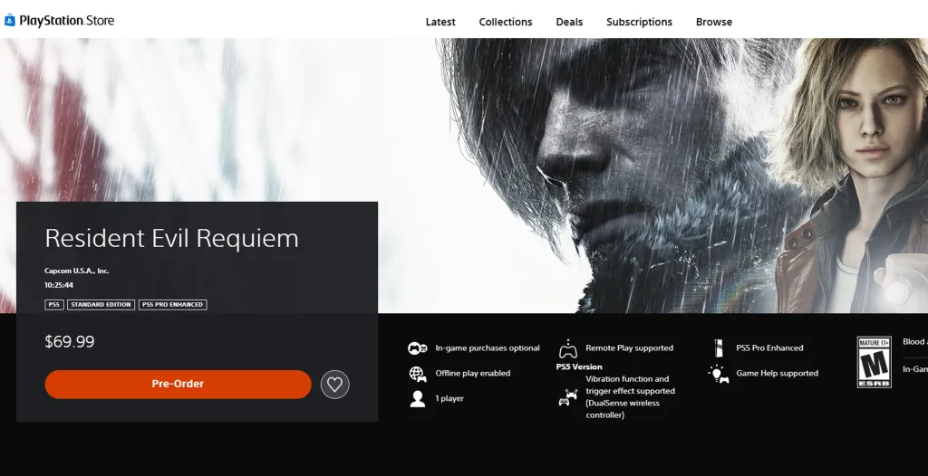 RE9 PlayStation NZ Trick