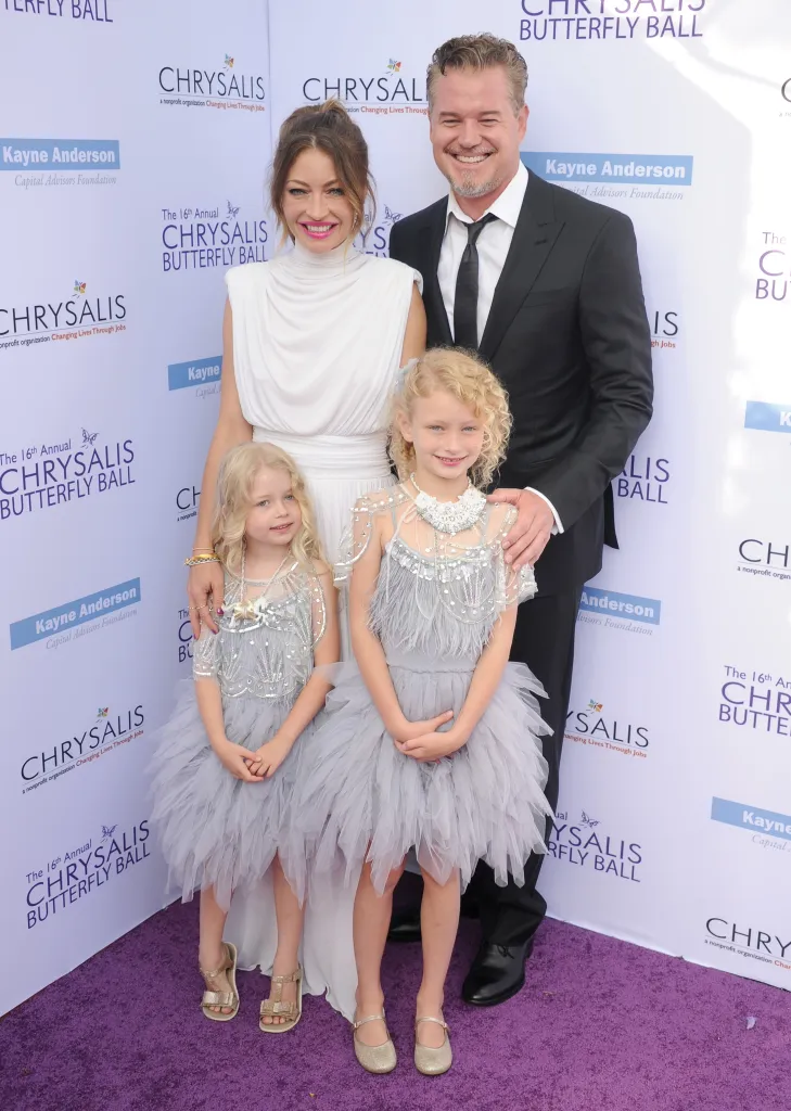 Rebecca Gayheart, Eric Dane, Georgia Dane, and Billie Beatrice Dane at the 16th Annual Chrysalis Butterfly Ball.