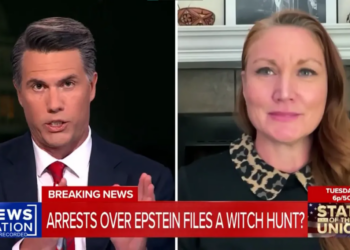 ‘Just read the files!’ Dem lawmaker scolds irate host over Trump-Epstein ties