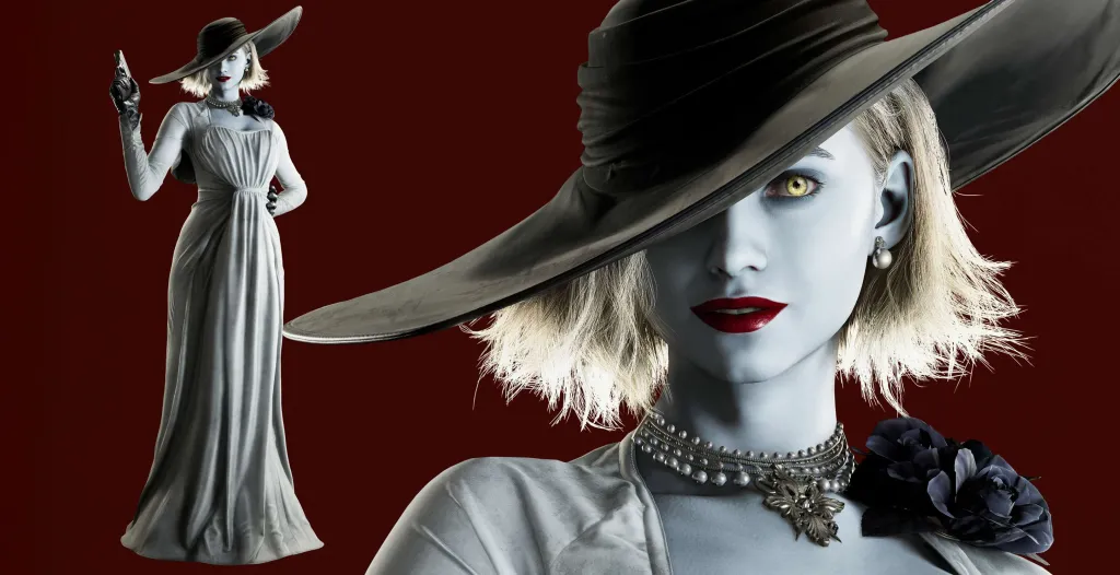 Resident Evil Requiem Grace Dimitrescu Outfit