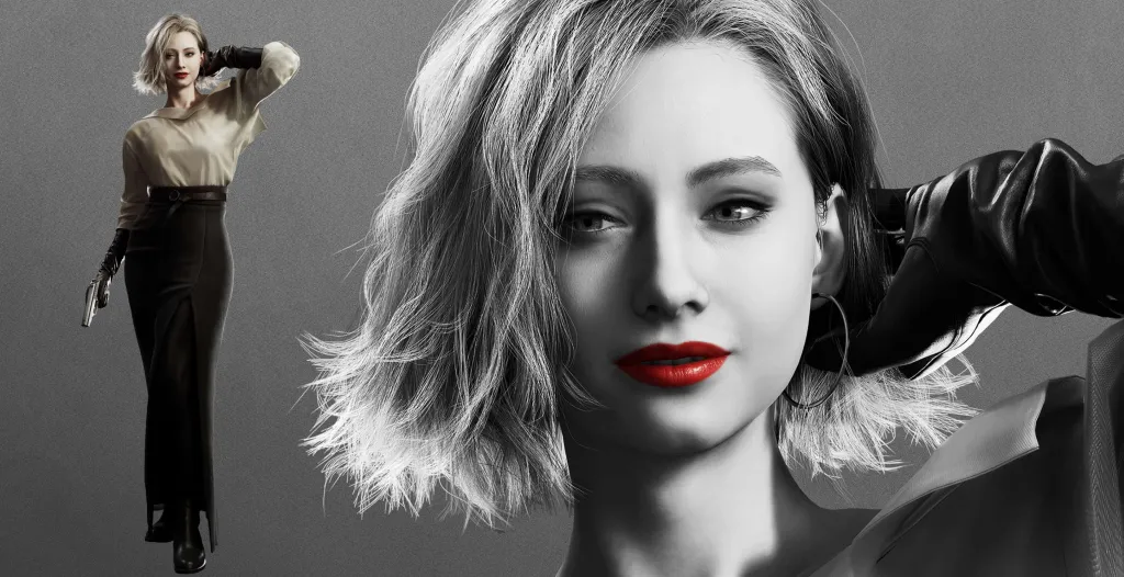 Resident Evil Requiem Grace Noir Outfit