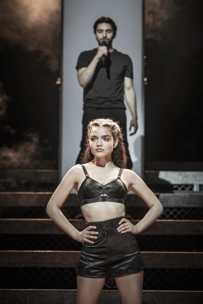 Rachel Zegler in Evita.