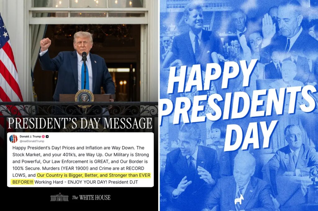 RNC mocks ‘Forget someone again??’ after Dems’ Presidents Day post leaves out big name