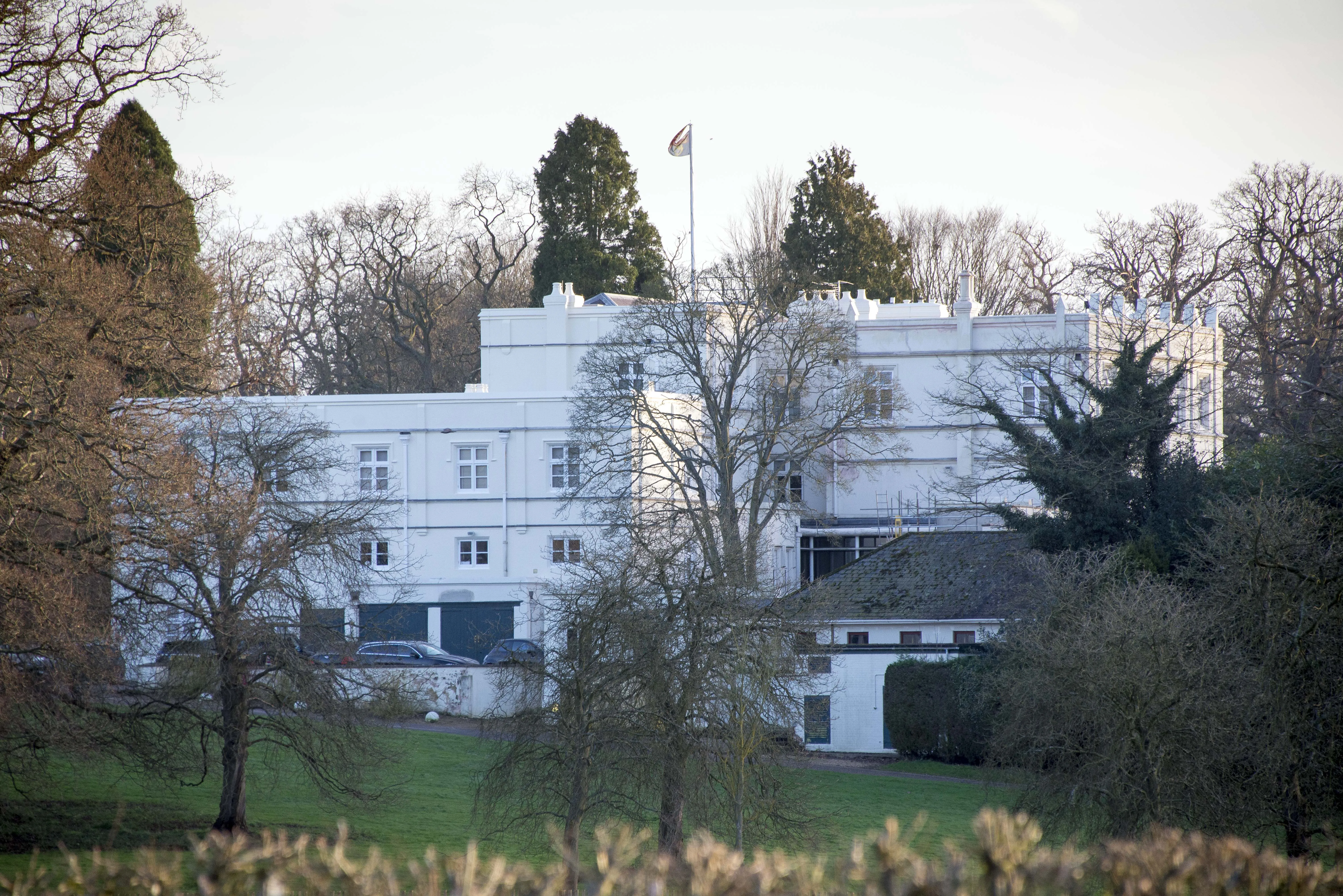 Royal Lodge at Great Windsor Park, the home of Prince Andrew and Sarah, Duchess of York.