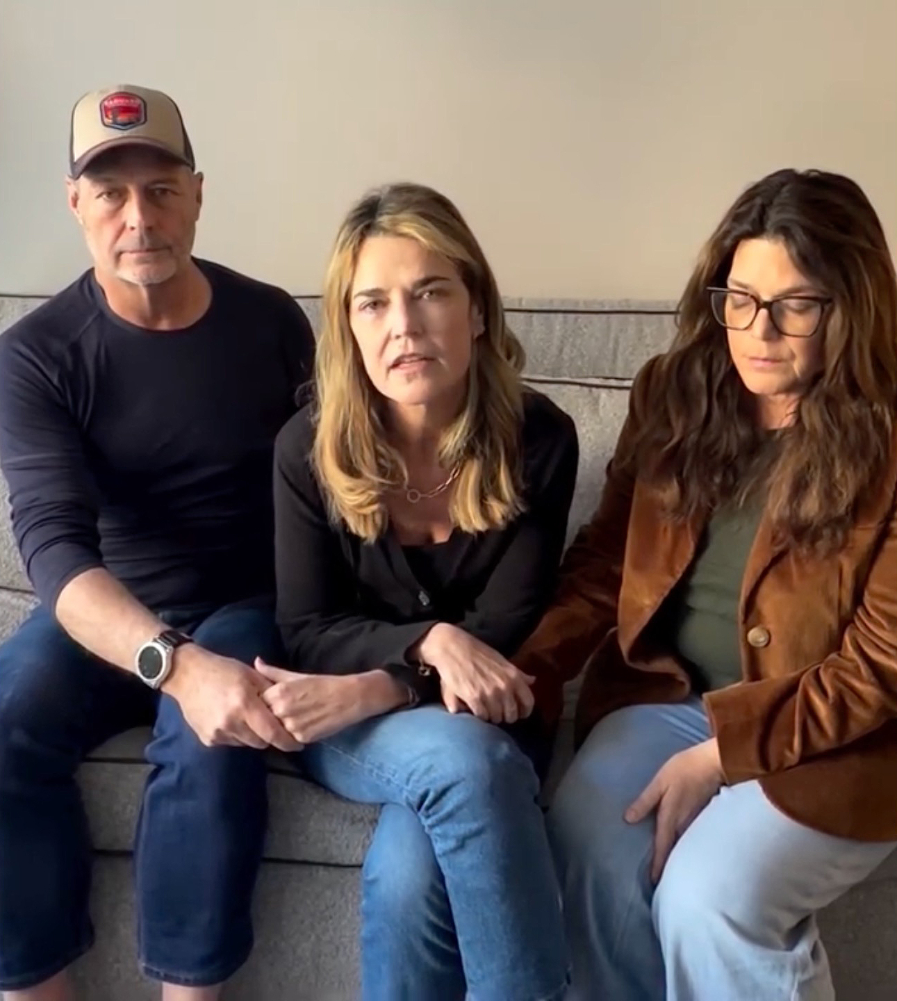 Savannah Guthrie with her siblings pleading for the safe return of their mother.