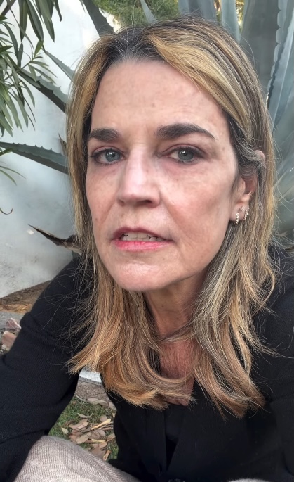 Savannah Guthrie looking directly at the camera.