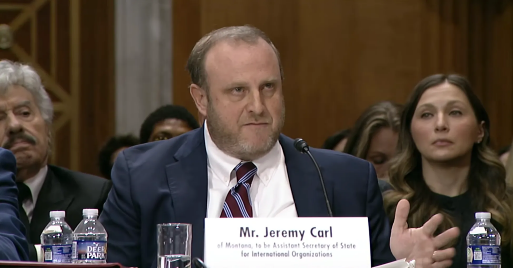 ‘You’re struggling’: Trump nominee quails at demand to explain white nationalist rhetoric