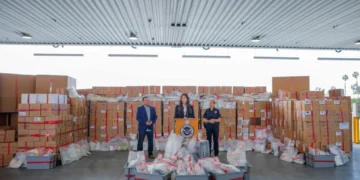 Kristi Noem drowned out by loud protesters at press conference