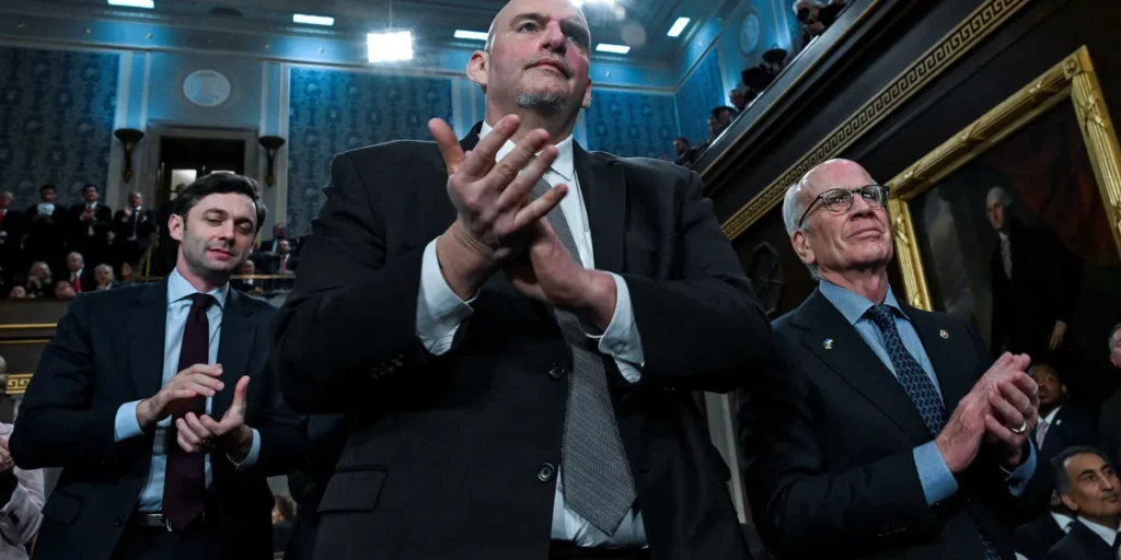 Fed-up Fetterman bristles when pressed again on CNN whether he’s ditching Dems