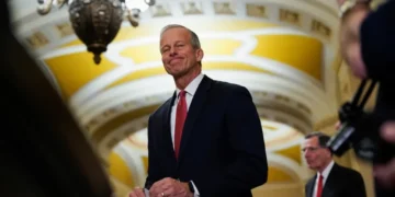 Far-right outlet fumes over Senate GOP’s dog PR stunt while key Trump bill flounders