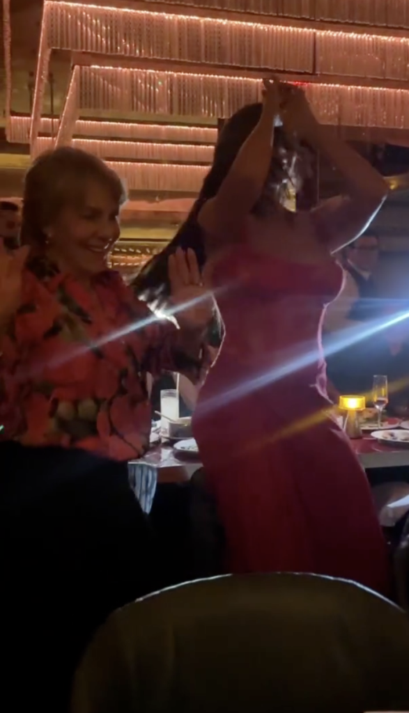 Sofia Vergara dancing.