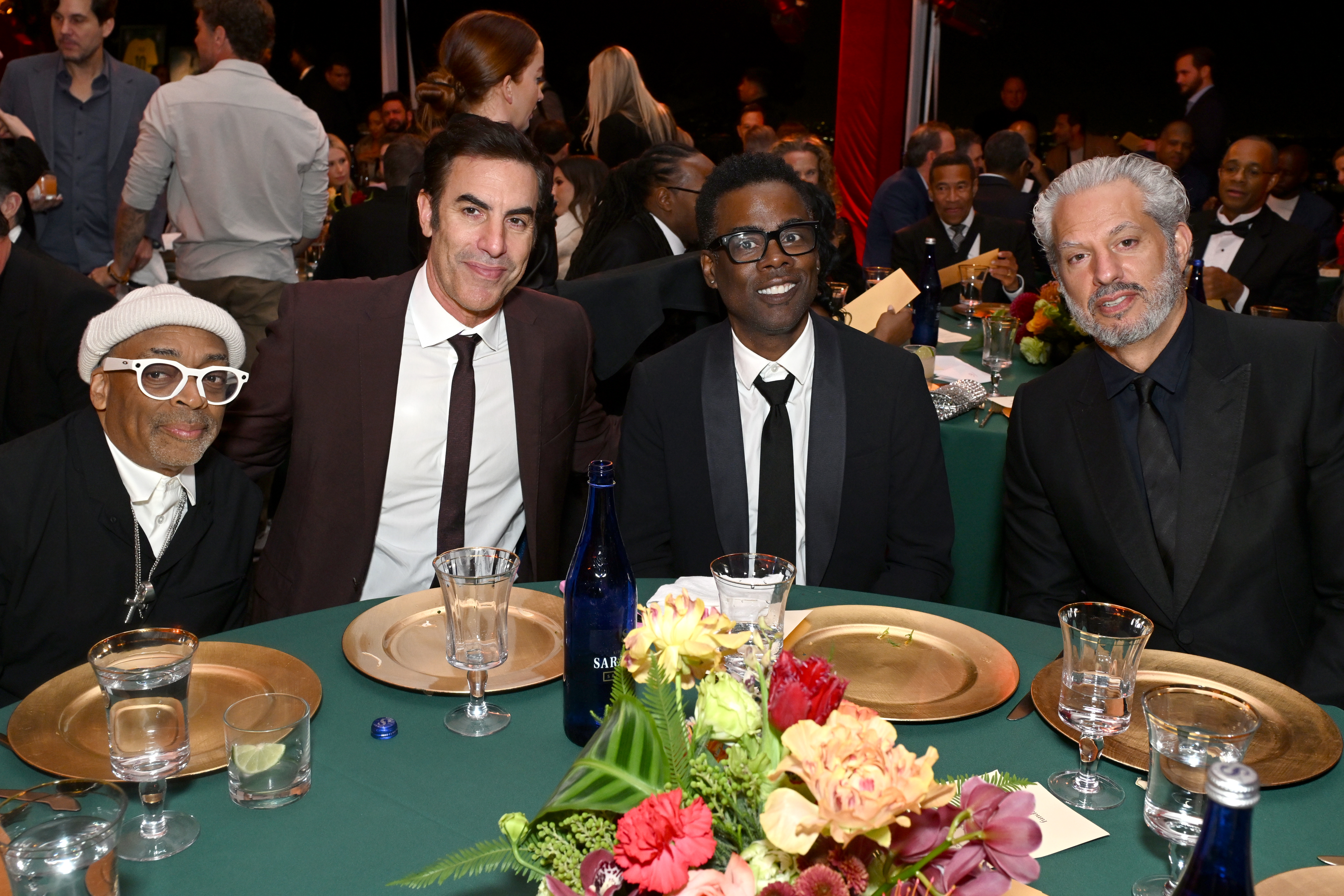 Sacha Baron Cohen and Chris Rock