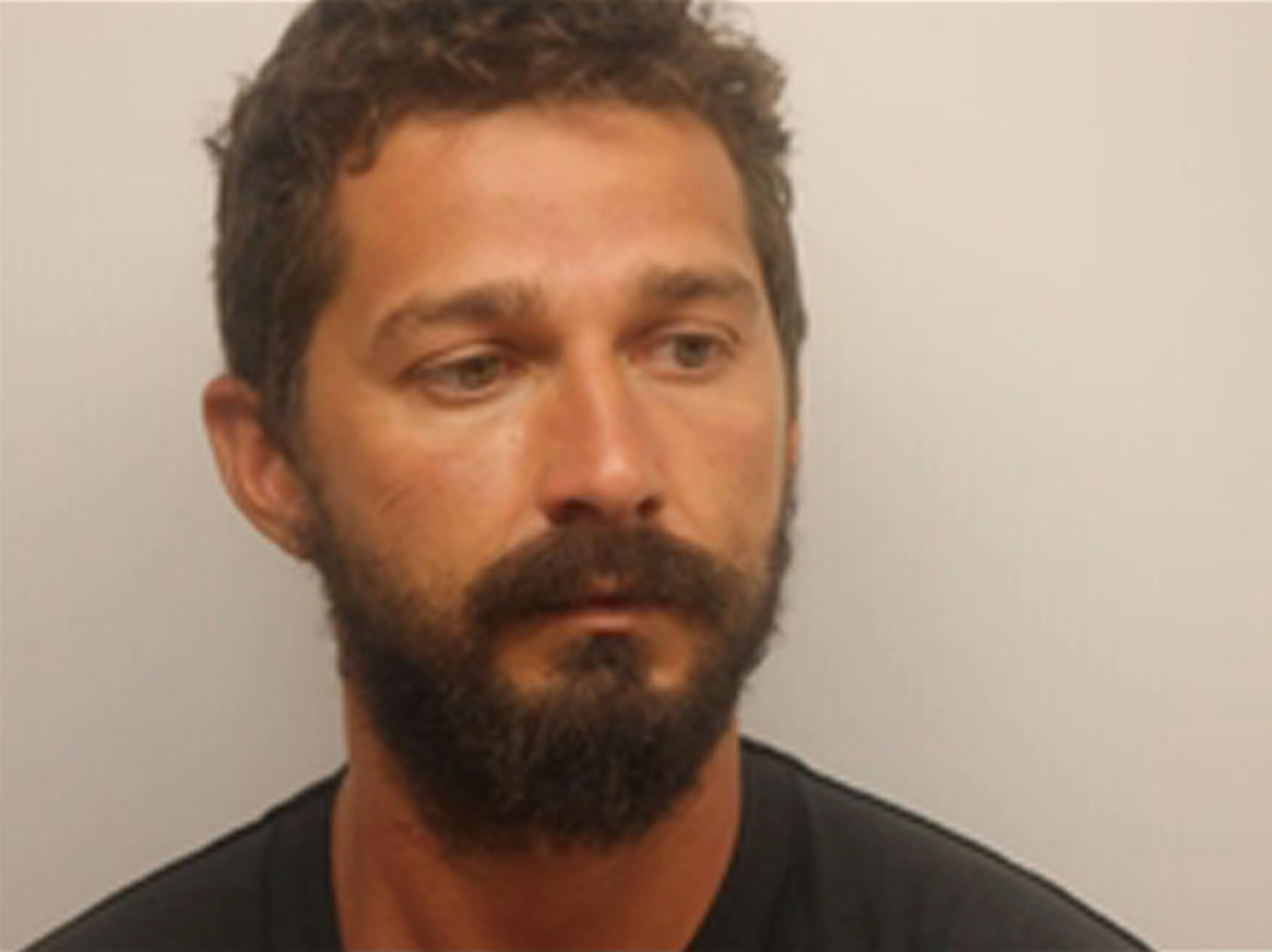 LaBeouf's mugshot from his Georgia arrest