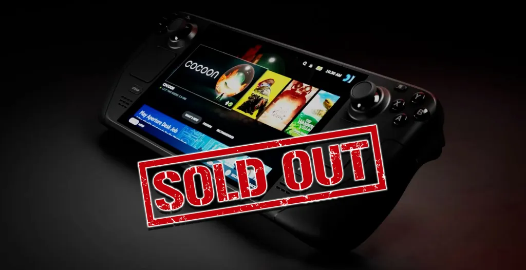 Steam Deck Sold Out
