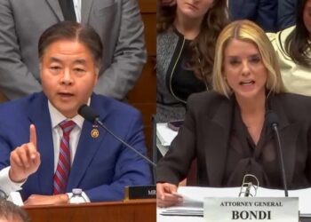 ‘Don’t ever accuse me!’ Pam Bondi melts down after Dem busts her for ‘lying under oath’