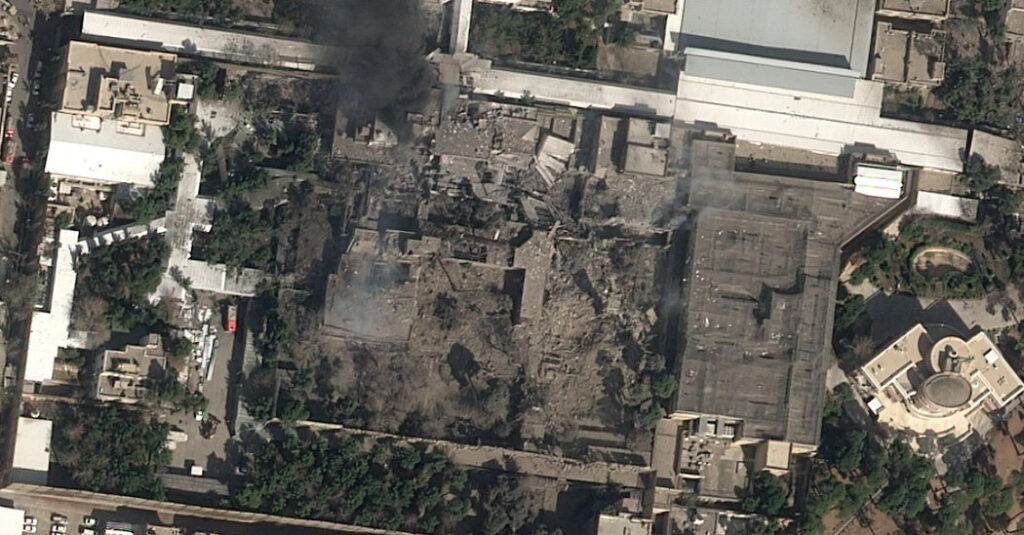 Mapping the U.S.-Led Attacks on Iran