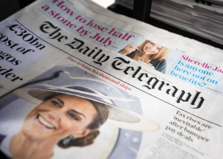 Axel Springer Backs New York Sun Publisher Dovid Efune’s UK Telegraph Bid
