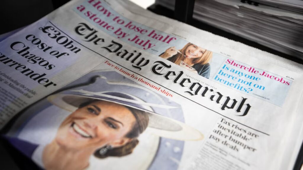 Axel Springer Backs New York Sun Publisher Dovid Efune’s UK Telegraph Bid