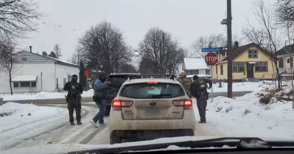 ICE Agents Menaced Minnesota Protesters at Their Homes, Filings Say