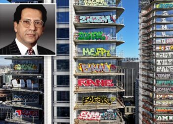 LA’s infamous graffiti towers finally get a buyer — and he’s got huge plans after splashing $500M