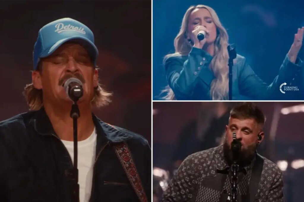 TPUSA’s ‘All-American’ alternative halftime show draws millions of viewers to rival NFL Super Bowl: ‘This one’s for you Charlie’