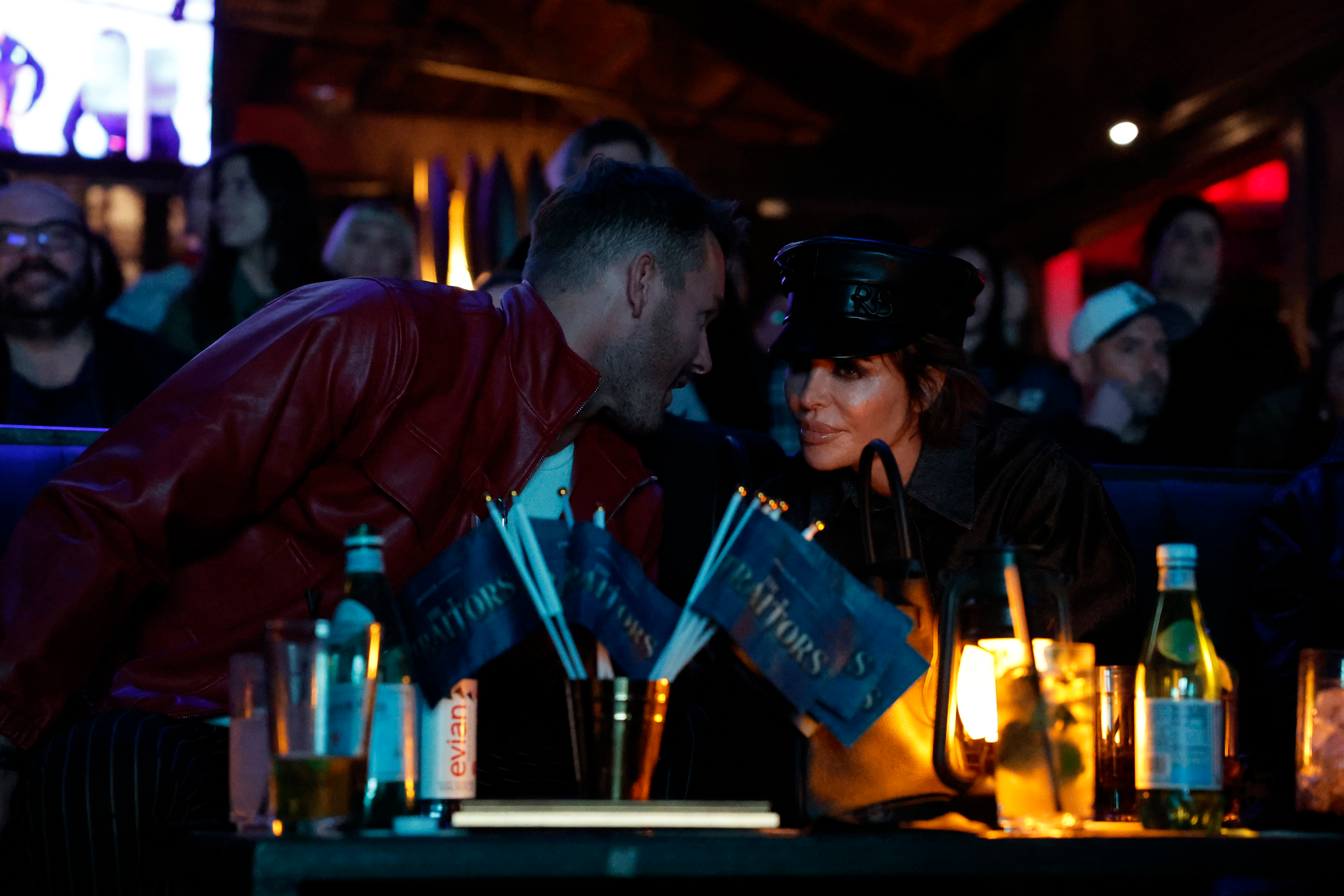 Colton Underwood and Lisa Rinna at 