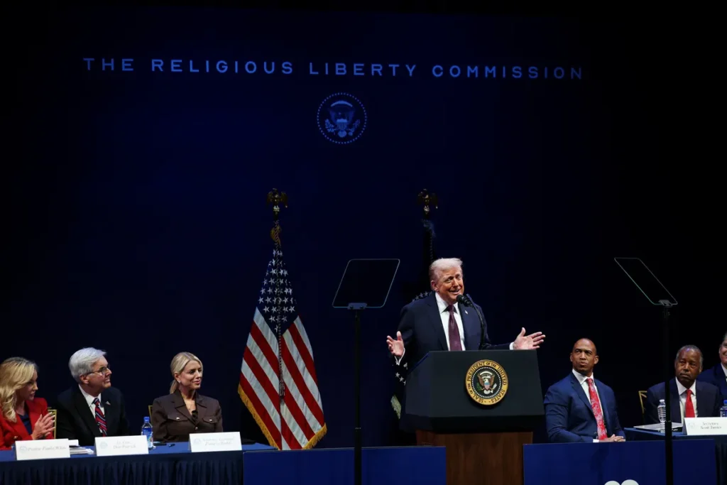 ‘I refuse to resign’: MAGA demands removal of Miss USA star from Trump commission