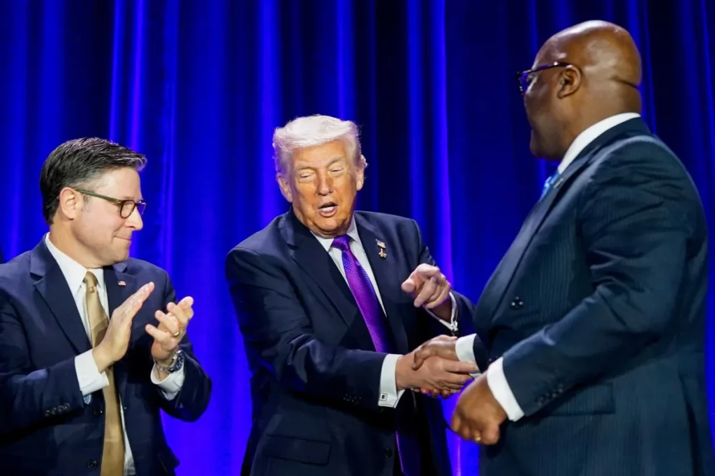 Trump again fumbles African leader’s name while showering him with compliments