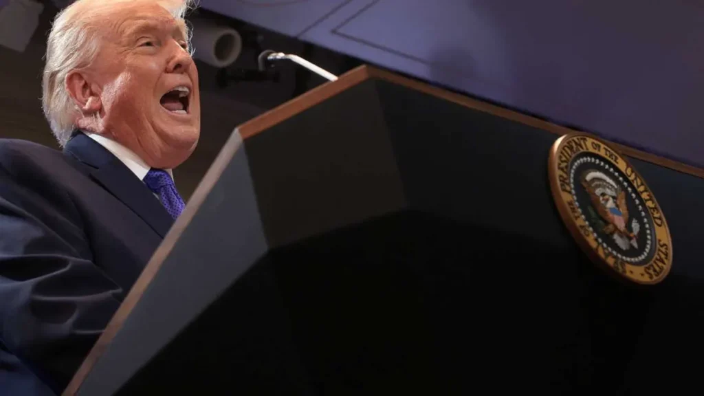 Trump ‘ashamed’ of ‘unpatriotic and disloyal’ Supreme Court after tariff decision