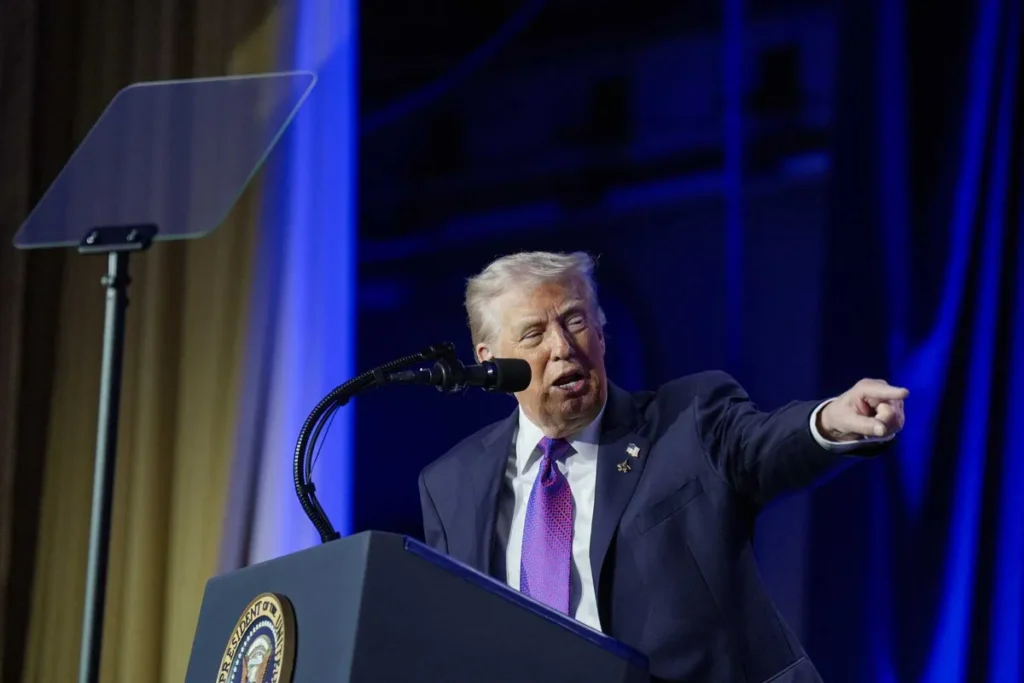 Mockery as Trump makes ‘wild admission’ during National Prayer Breakfast speech