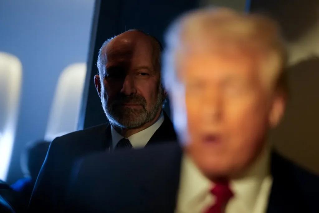 Trump’s threat to Canada came hours after backroom meeting with billionaire competitor