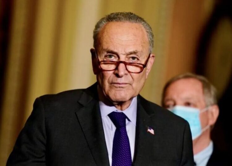 ‘Absolute lie’: Dem leader calls out Trump’s claim he suggested ‘Trump Station’