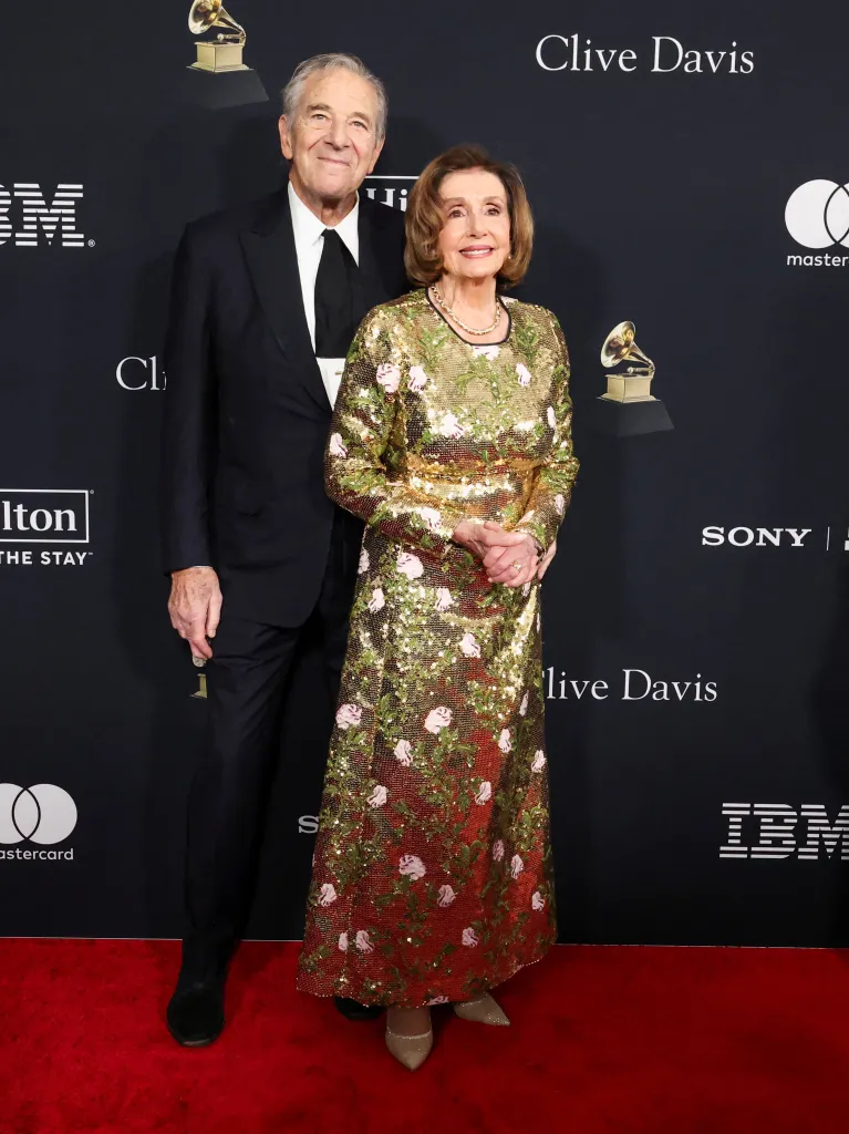 Nancy Pelosi and Paul Pelosi attends the 68th GRAMMY Awards Pre-GRAMMY Gala 