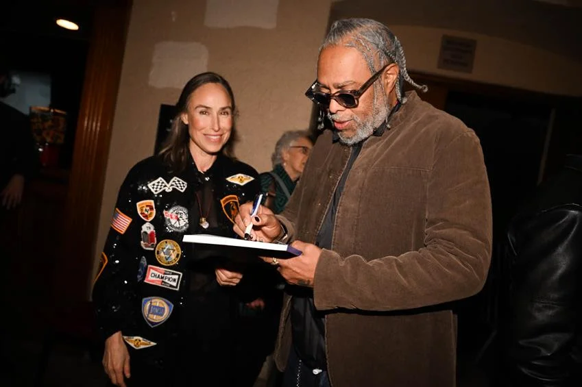 Alexandra Loew and Arthur Jafa. Source: BFA/Julia Stoschek Foundation