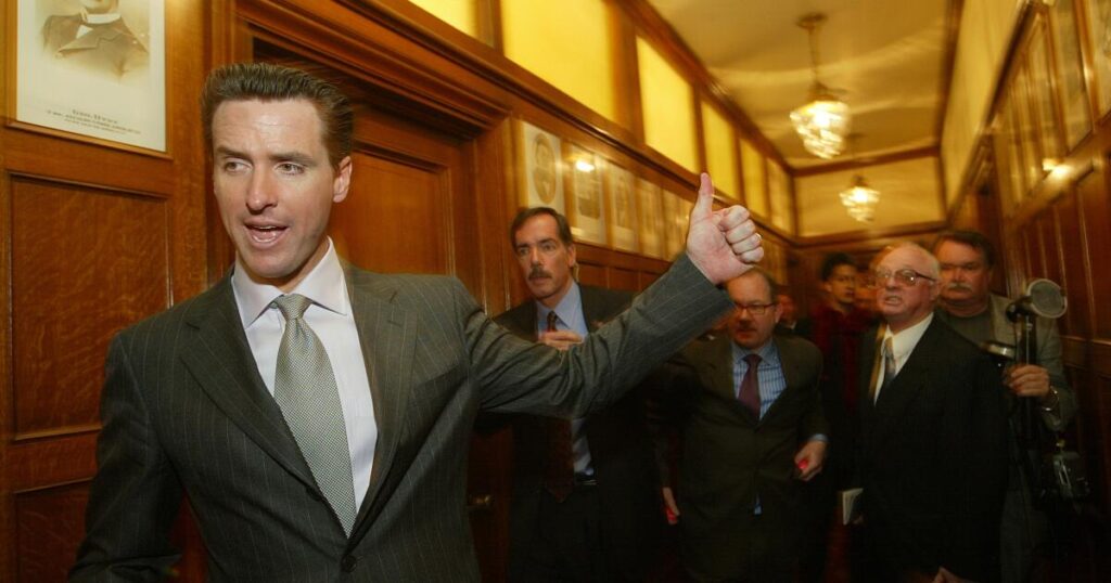 The two separate lives of Gavin Newsom detailed in new memoir