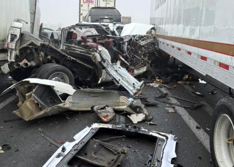 Highway 99 reopens after 59-vehicle pileup in the Central Valley