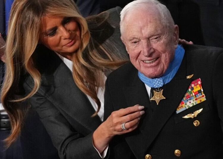 Retired 100-year-old fighter pilot from Escondido receives Medal of Honor