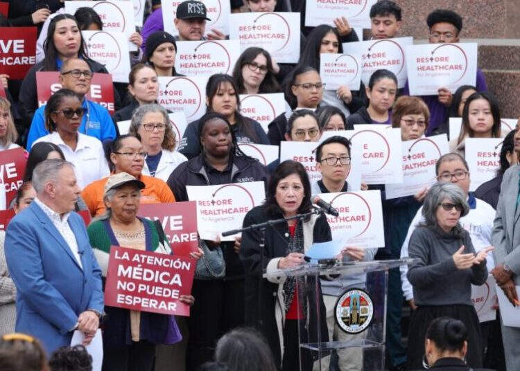 L.A. County officials push new sales tax to offset Trump administration healthcare cuts
