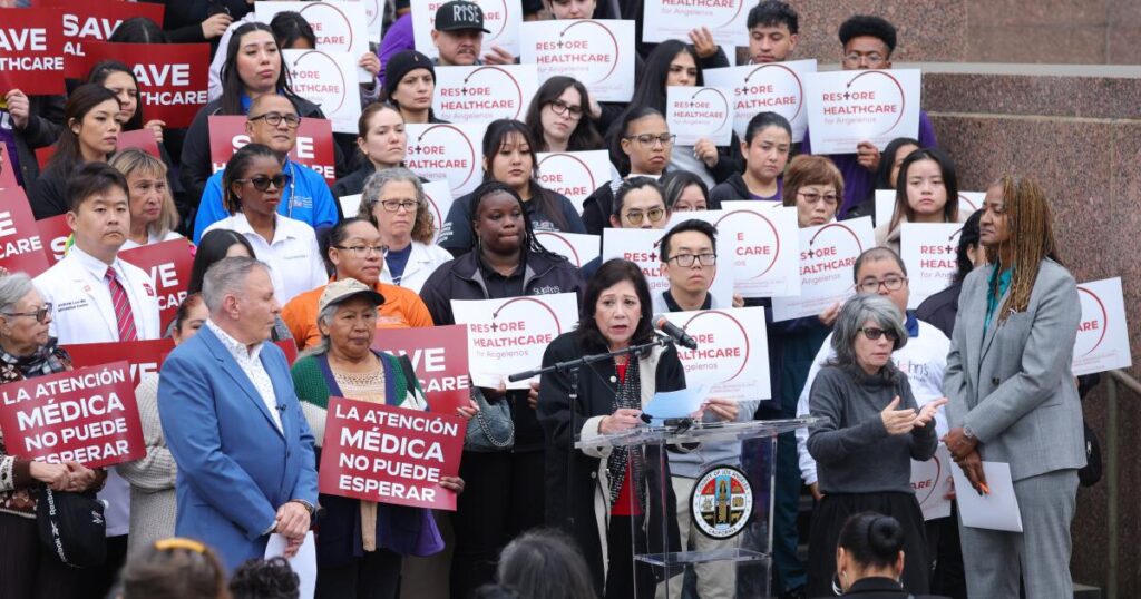 L.A. County officials push new sales tax to offset Trump administration healthcare cuts