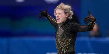 Ilia Malinin powers U.S. to Olympic gold in team figure skating competition