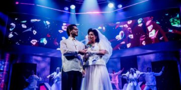 David Byrne’s Imelda Marcos musical ‘Here Lies Love” gets a thoughtful makeover at the Taper