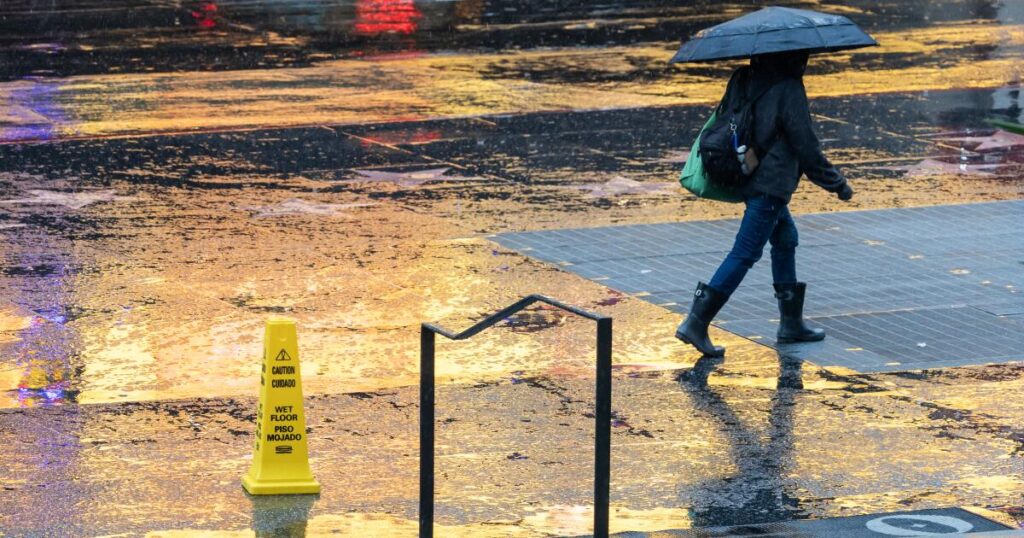 California storm closes roads, triggers flash flood warnings. Here’s how long it will last